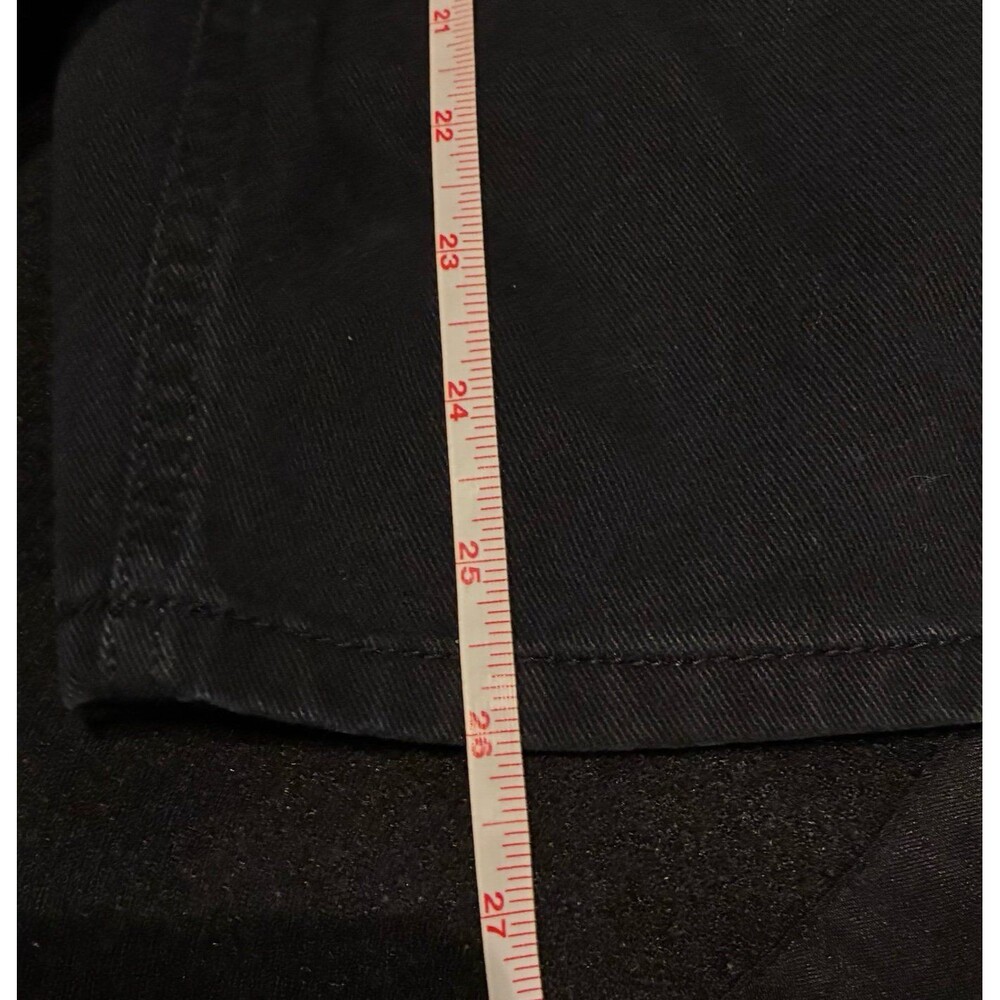 Aeropostale Black Barrel Denim Jeans Size Medium - Picture 11 of 11